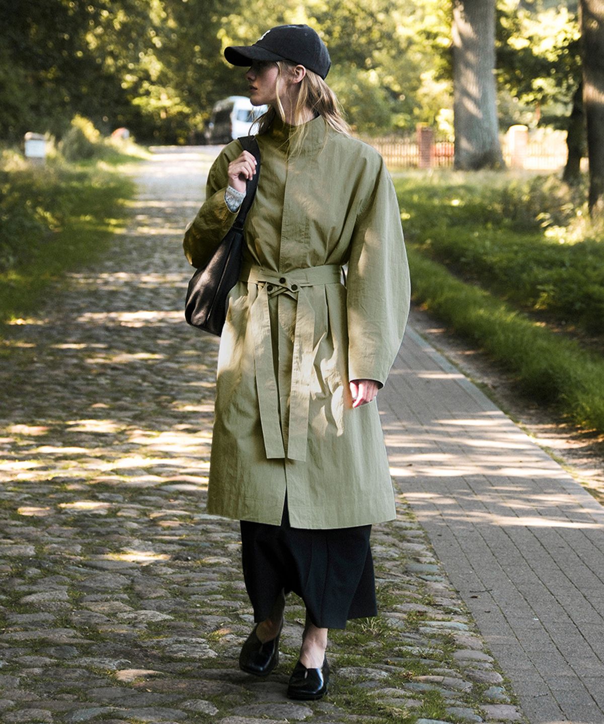 폴뉴아(FOLNUA) HIGH NECK TRENCH COAT (3COLOR)