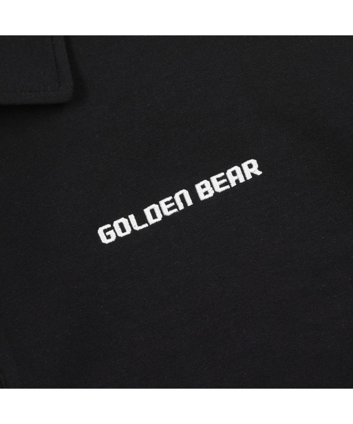 골든베어(GOLDEN BEAR) (U)(GOLDENBEAR X BATMAN) 배트맨 백그래픽 반팔 폴로 집업 티셔츠 G4TAW25061BKX