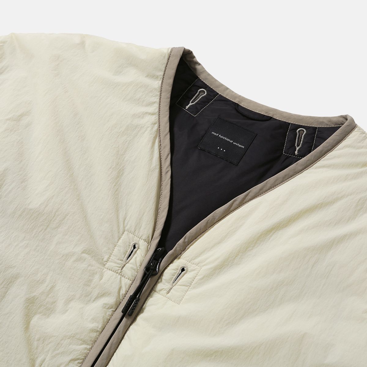 모이프(MOIF) [AW25] MIL LINER JACKET / ECRU