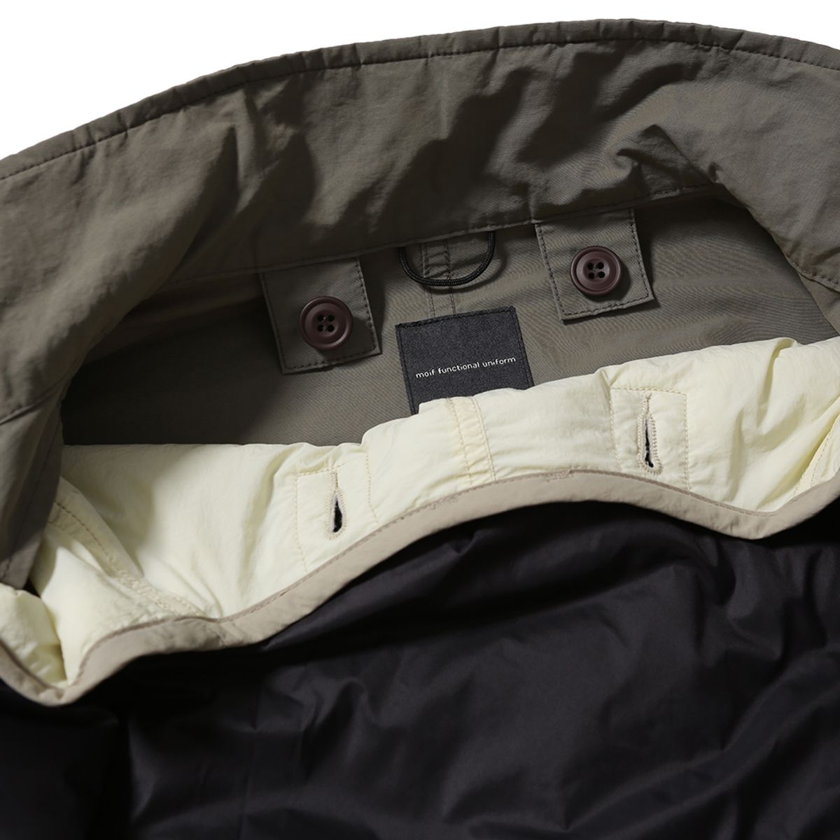 모이프(MOIF) [AW25] MIL LINER JACKET / ECRU