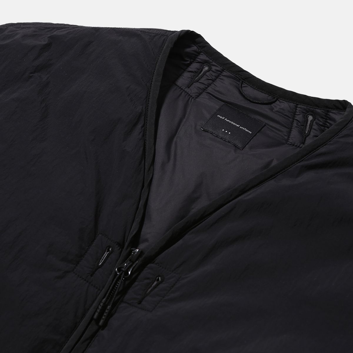 모이프(MOIF) [AW25] MIL LINER JACKET / BLACK