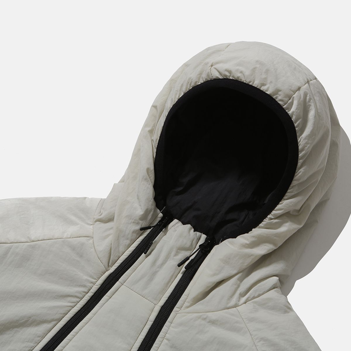 모이프(MOIF) [AW25] DOUBLE-ZIP INSULATED PARKA(Ver.2) / OYSTER