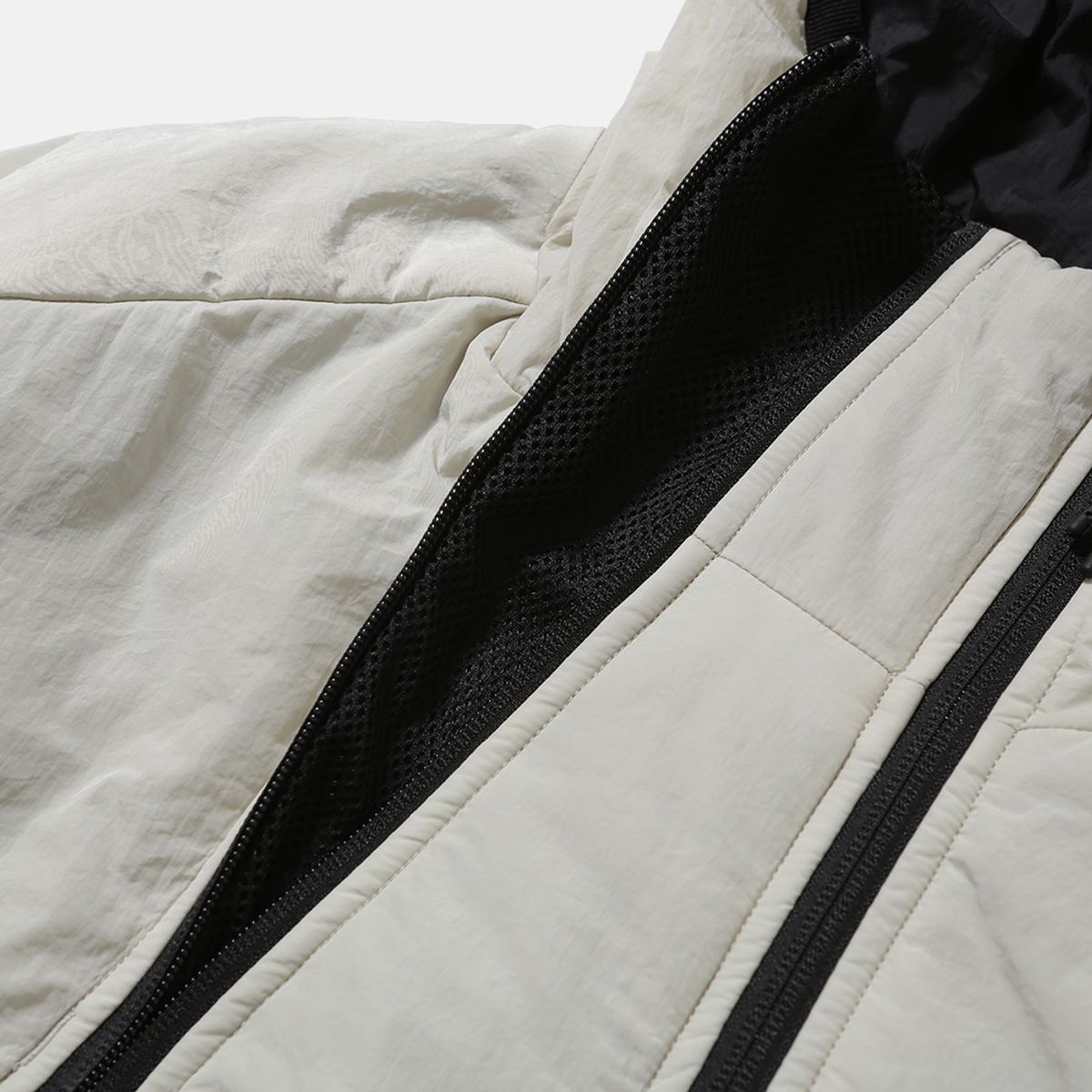 모이프(MOIF) [AW25] DOUBLE-ZIP INSULATED PARKA(Ver.2) / OYSTER