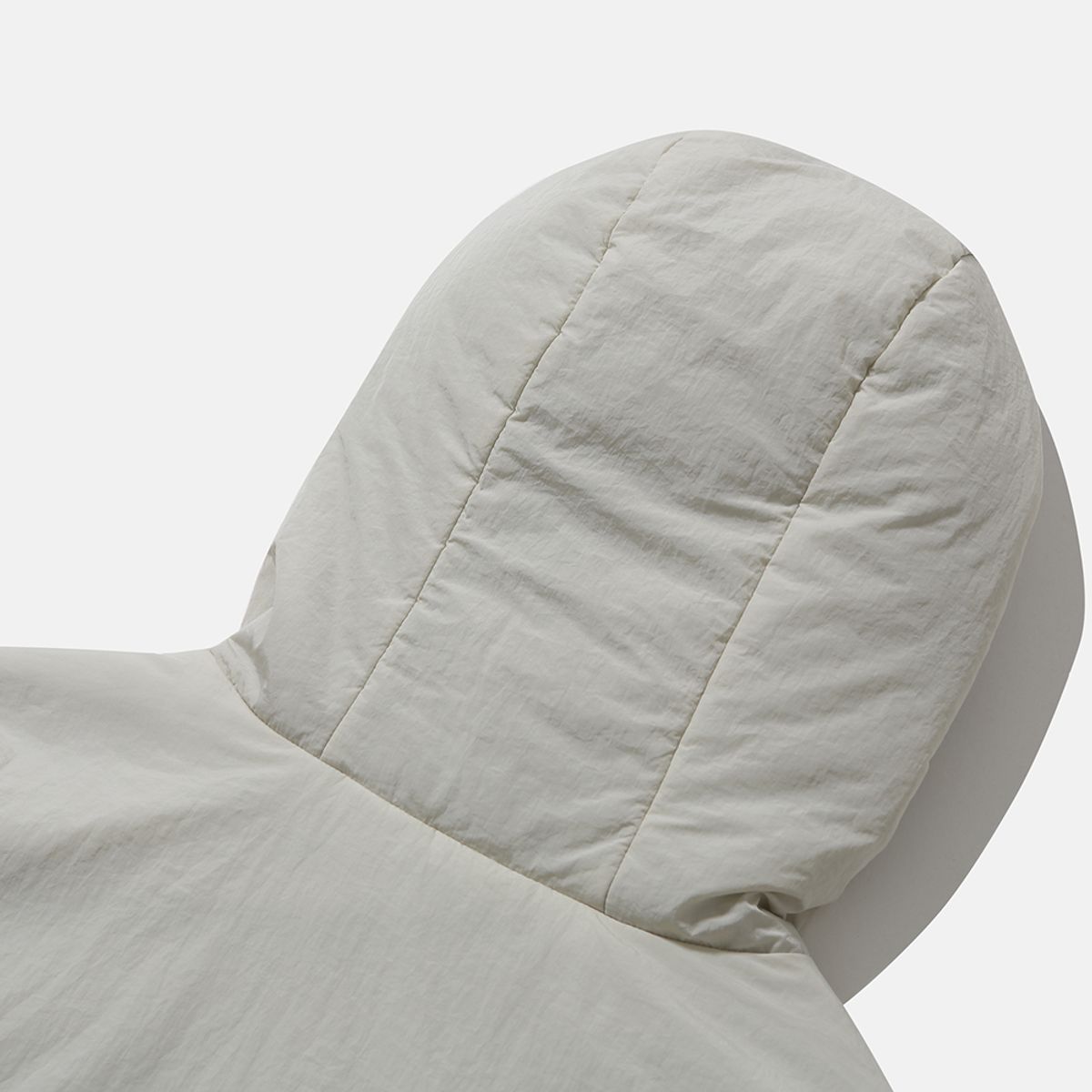 모이프(MOIF) [AW25] DOUBLE-ZIP INSULATED PARKA(Ver.2) / OYSTER