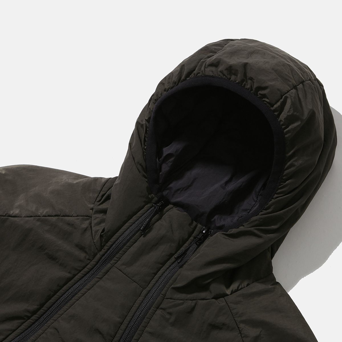 모이프(MOIF) [AW25] DOUBLE-ZIP INSULATED PARKA(Ver.2) / OLIVE BROWN
