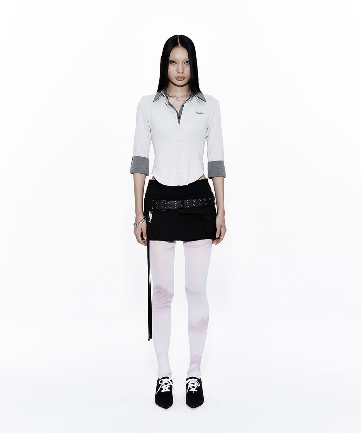 카시코(KASHIKO) Pink Mountain Tights