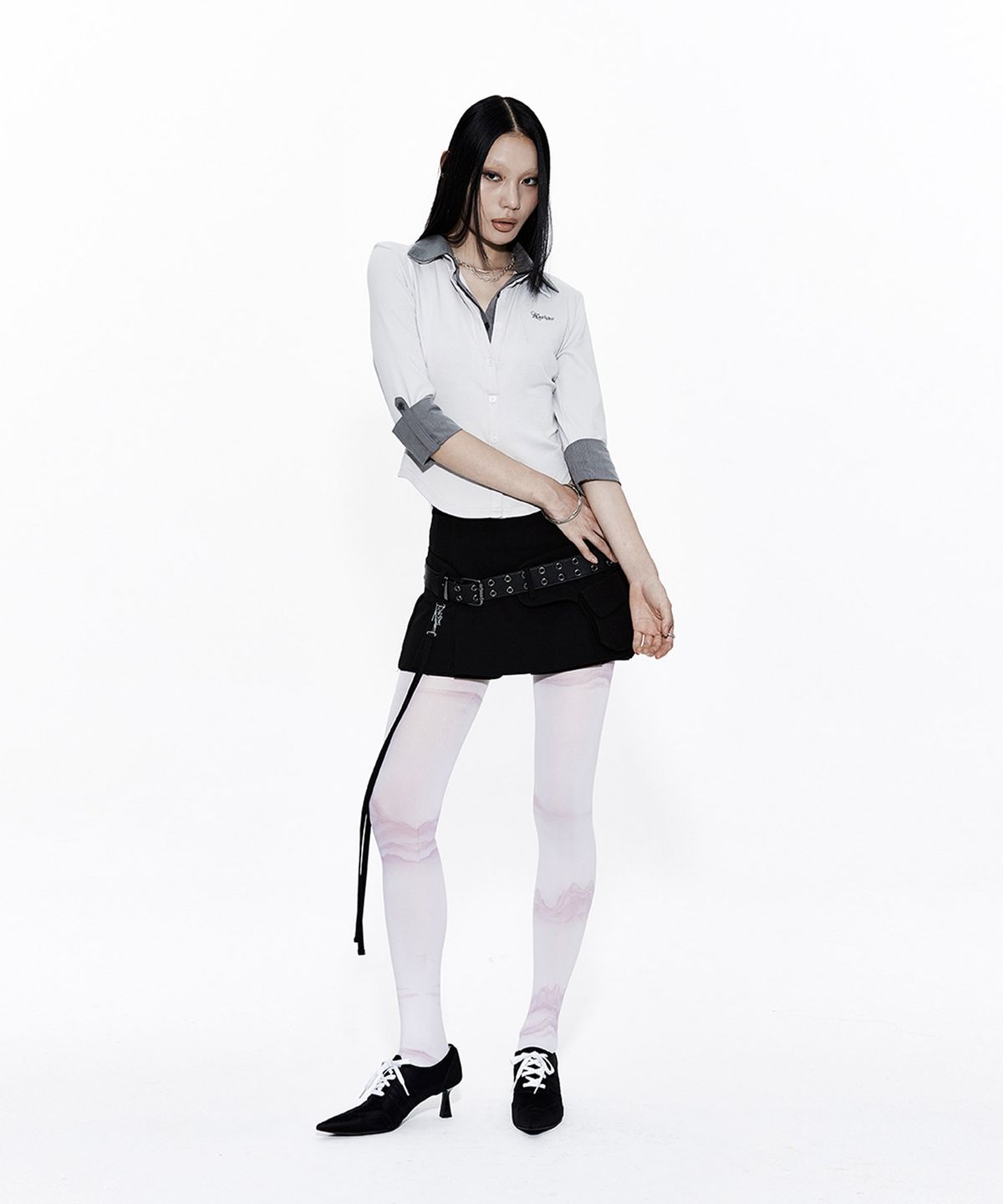 카시코(KASHIKO) Pink Mountain Tights