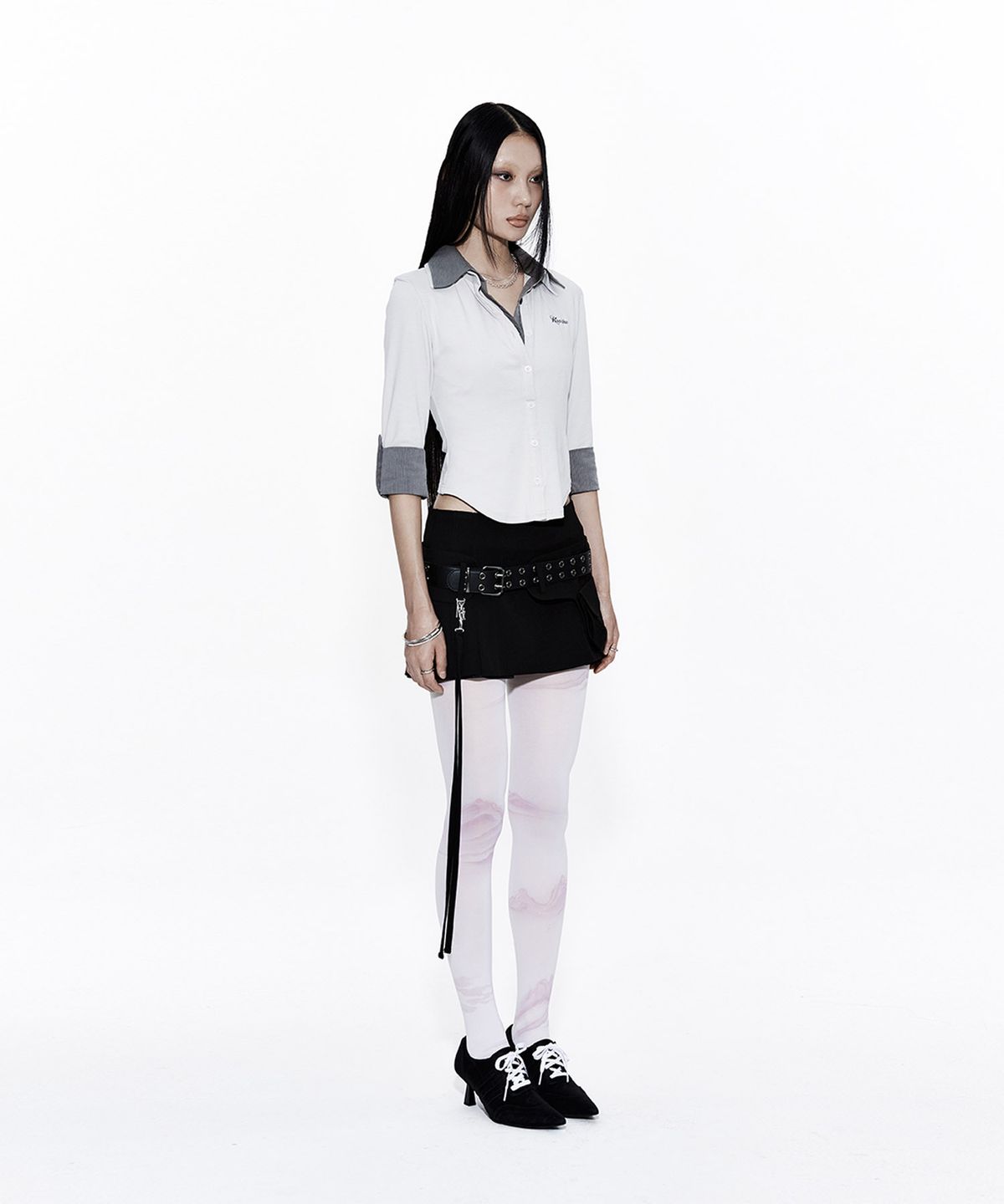 카시코(KASHIKO) Pink Mountain Tights