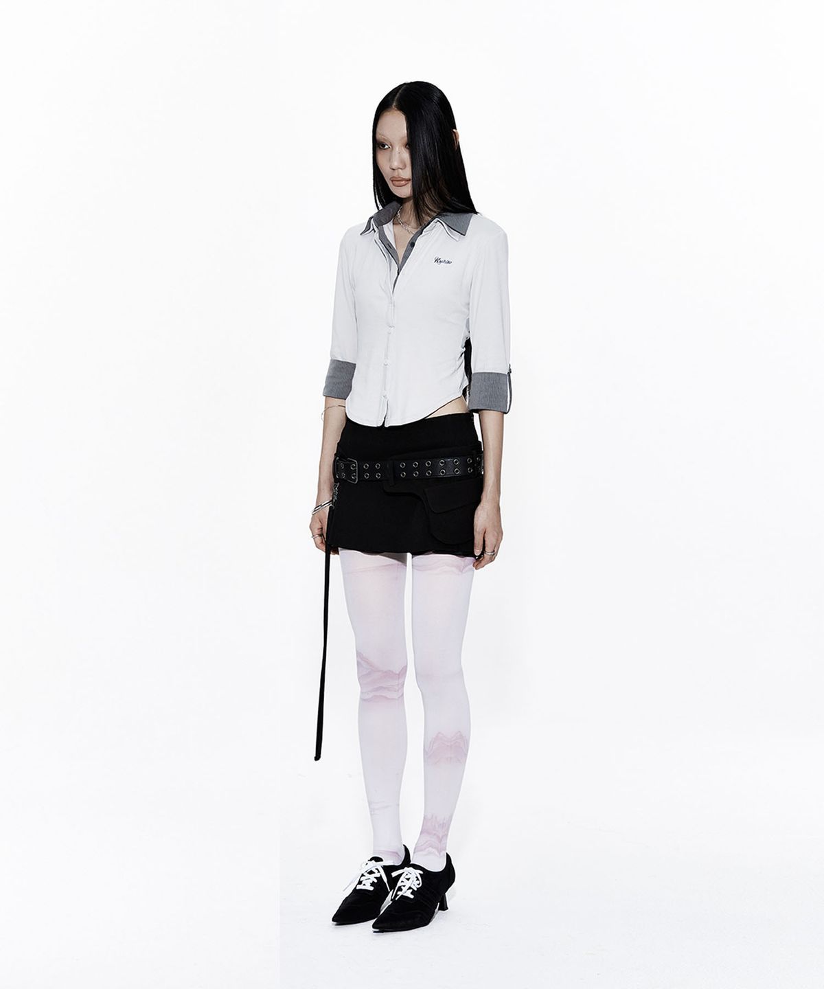 카시코(KASHIKO) Pink Mountain Tights