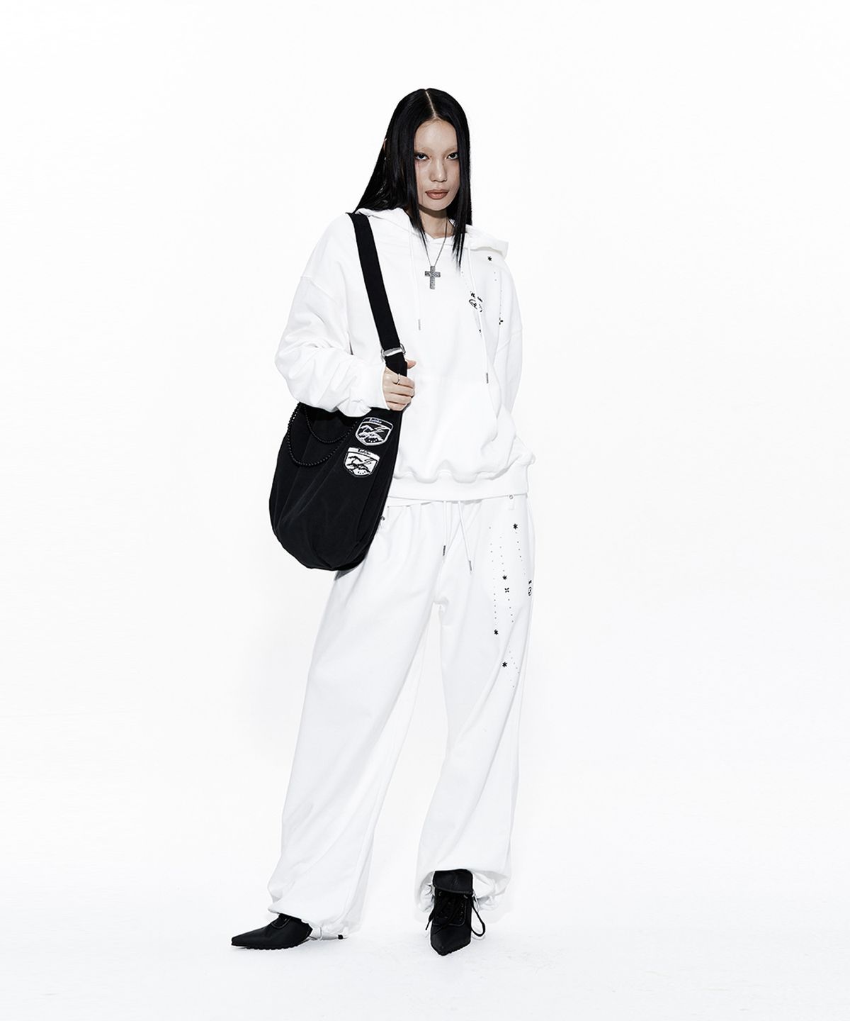 카시코(KASHIKO) Ball Chain Bag Black