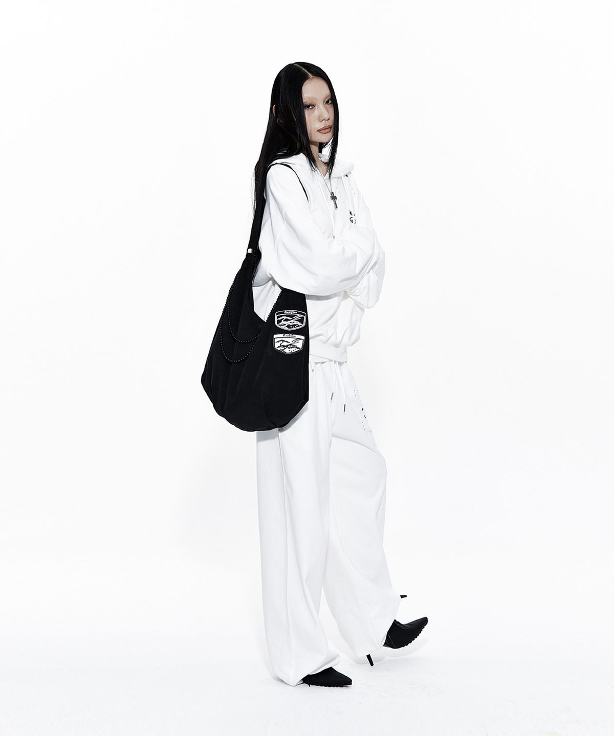 카시코(KASHIKO) Ball Chain Bag Black