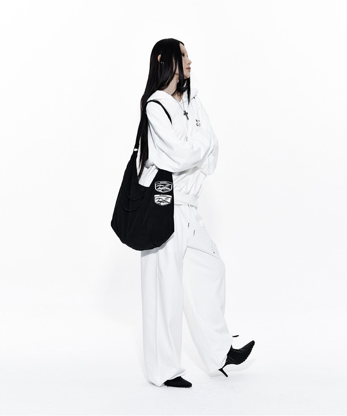 카시코(KASHIKO) Ball Chain Bag Black