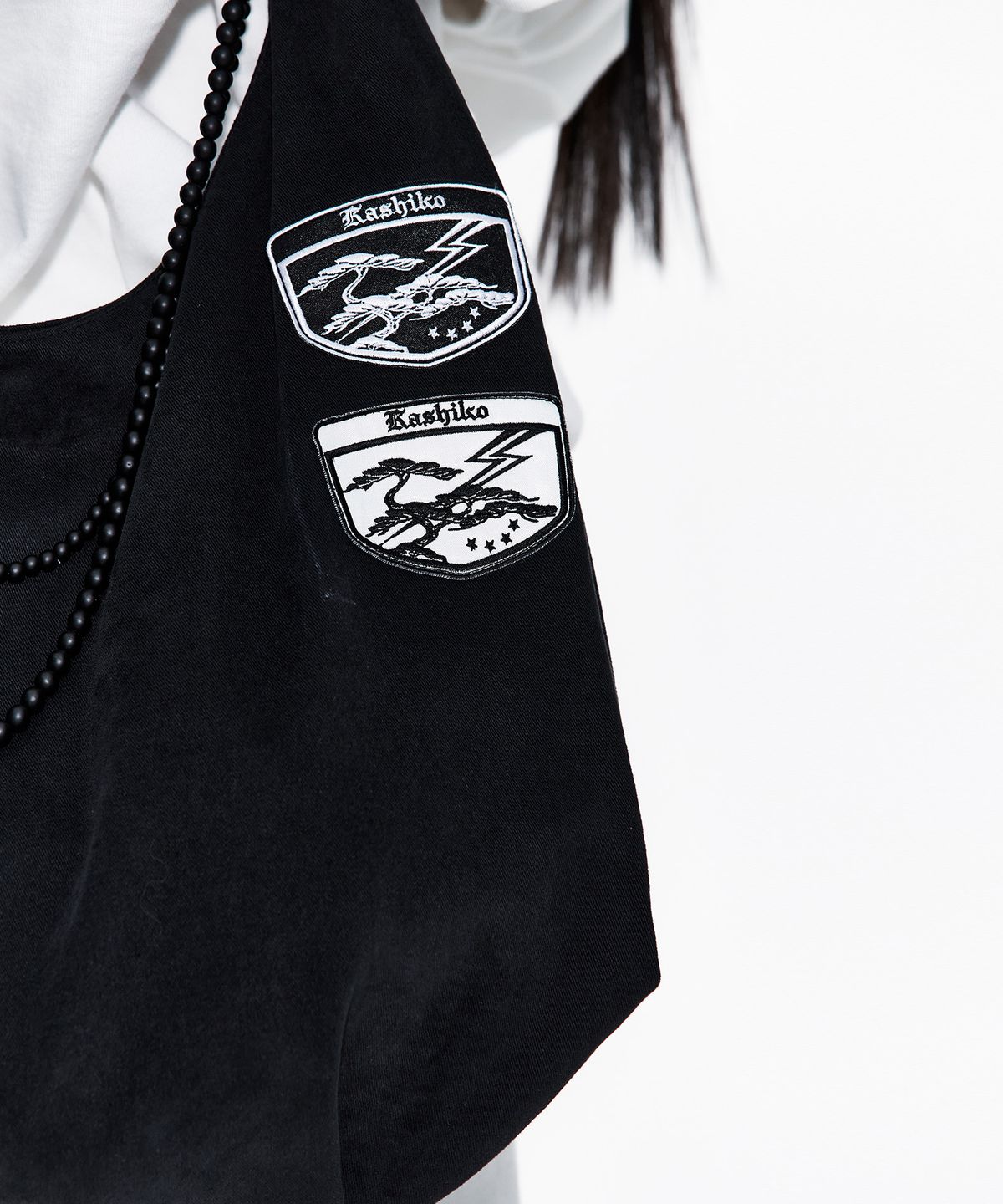 카시코(KASHIKO) Ball Chain Bag Black