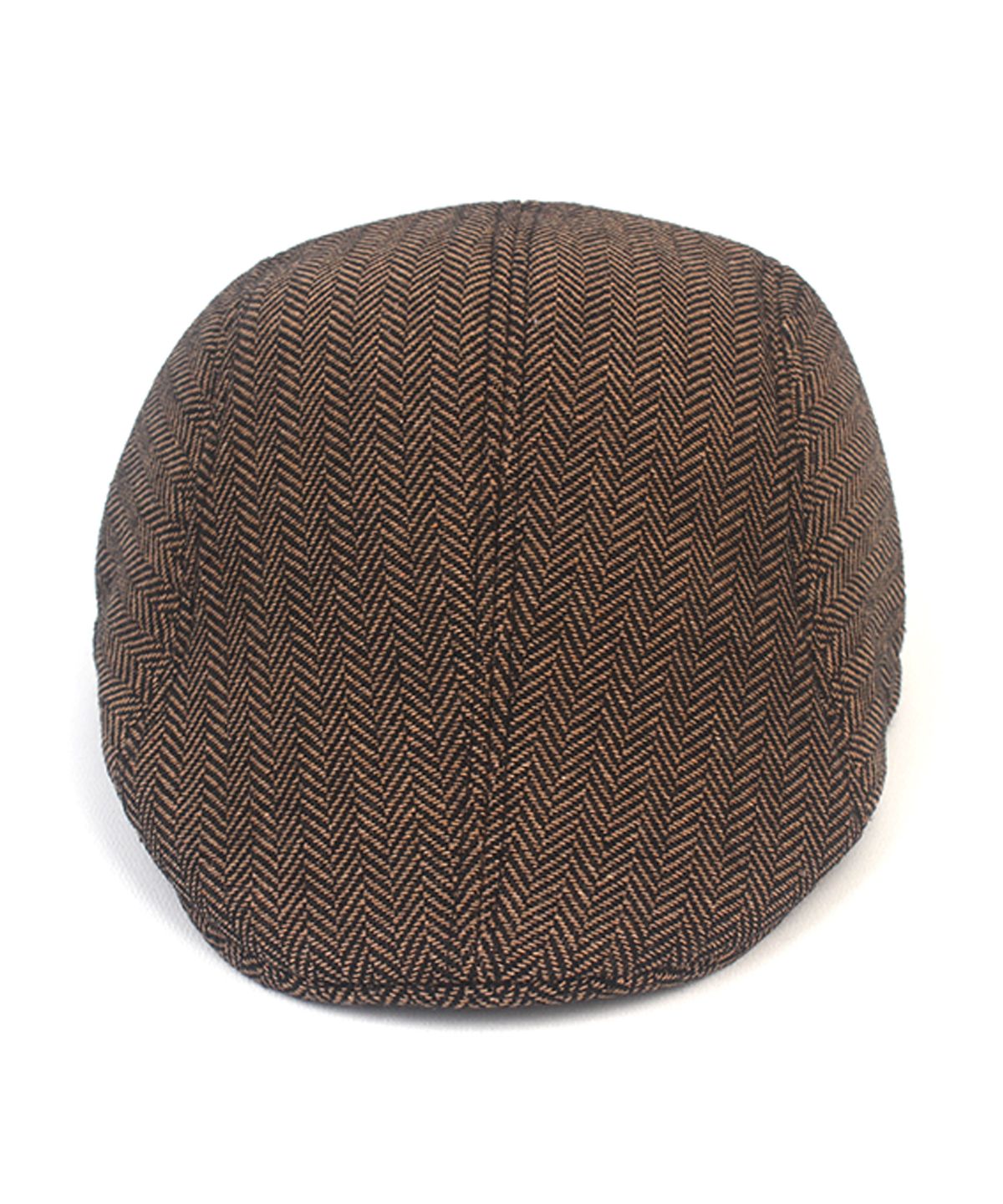 유니버셜 케미스트리(UNIVERSAL CHEMISTRY) Herringbone Poly Brown Huntingcap 헌팅캡