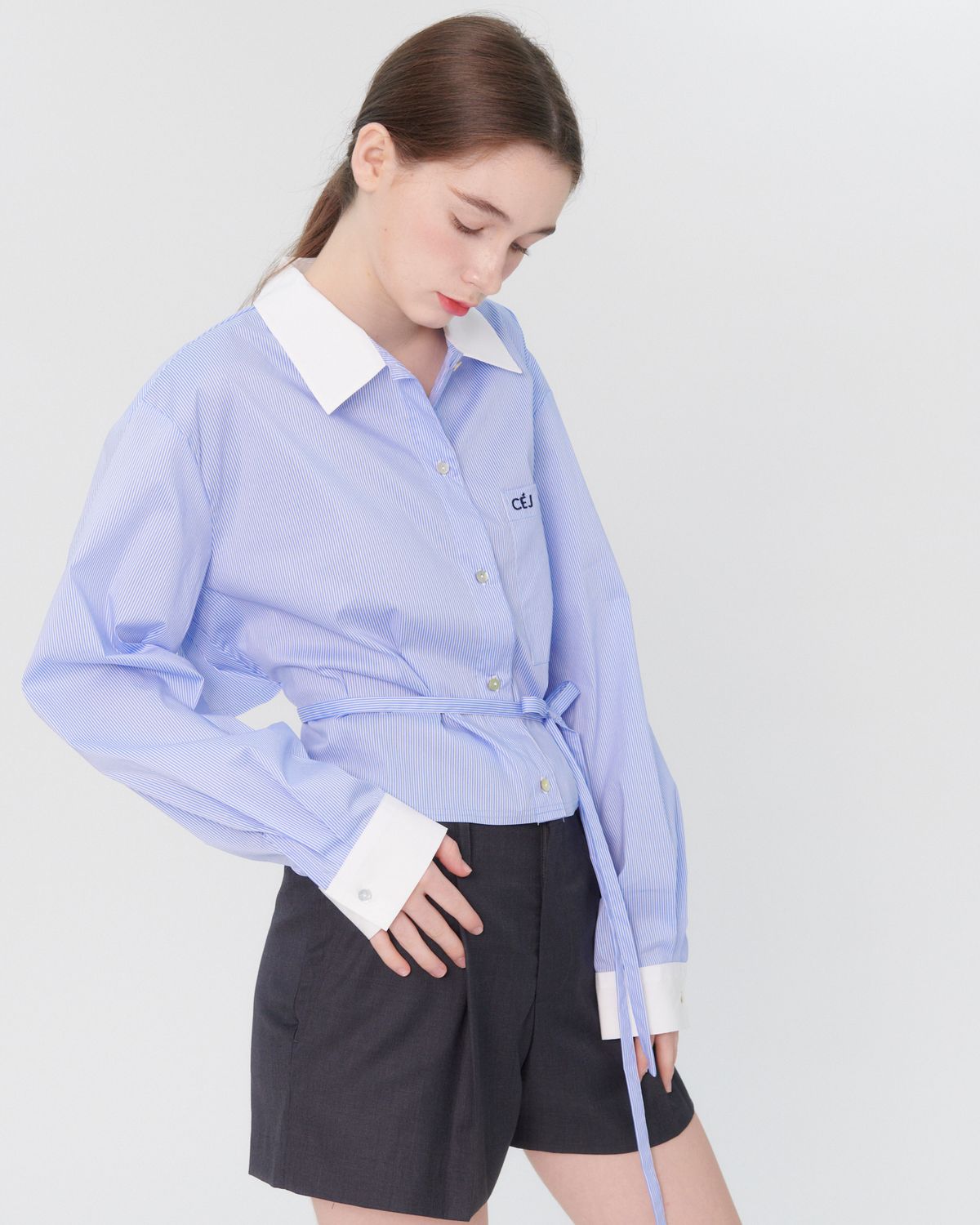 씨이제이(CEJ) ST배색셔츠