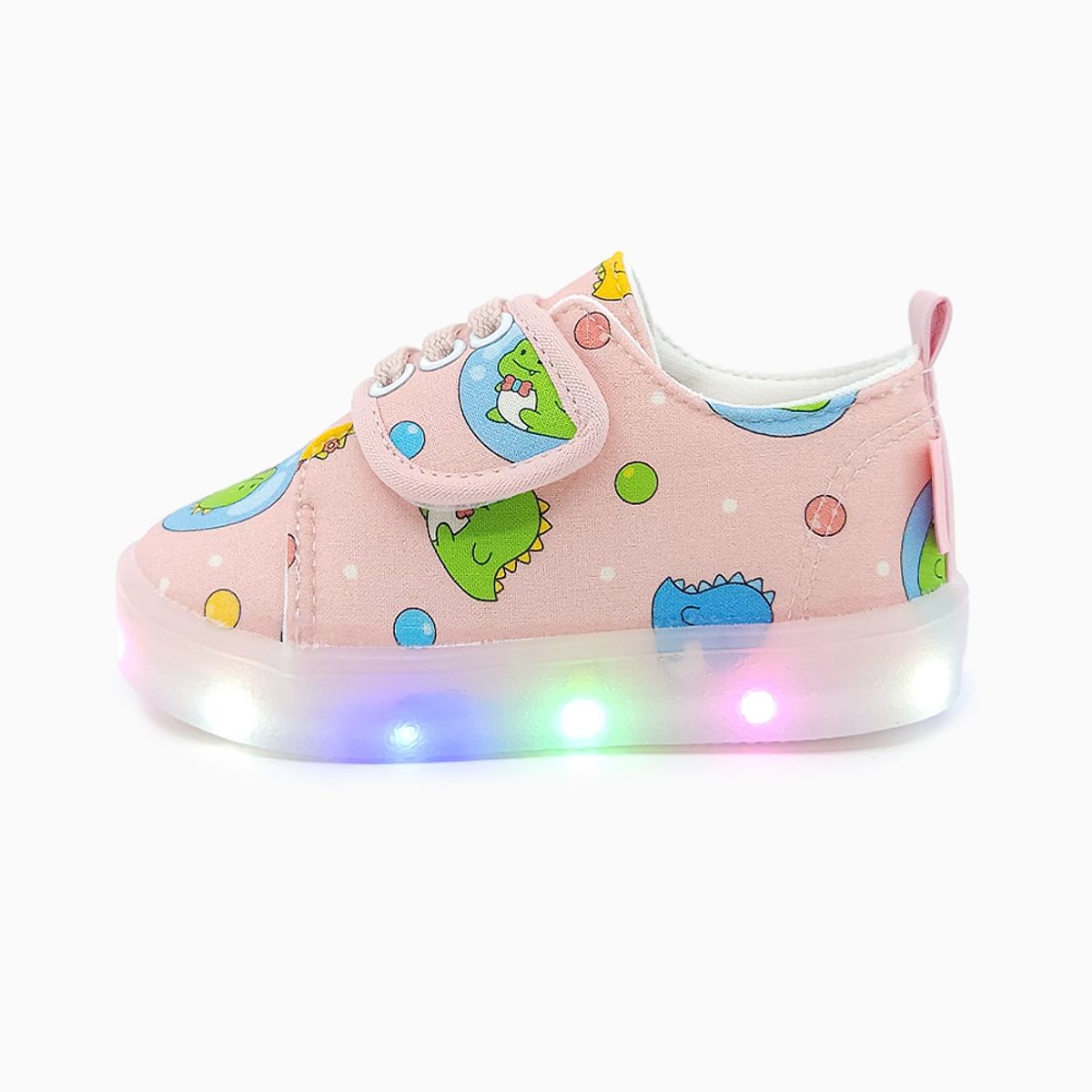 베이비솔(BABYSOLE) 버블드래곤 LED 운동화