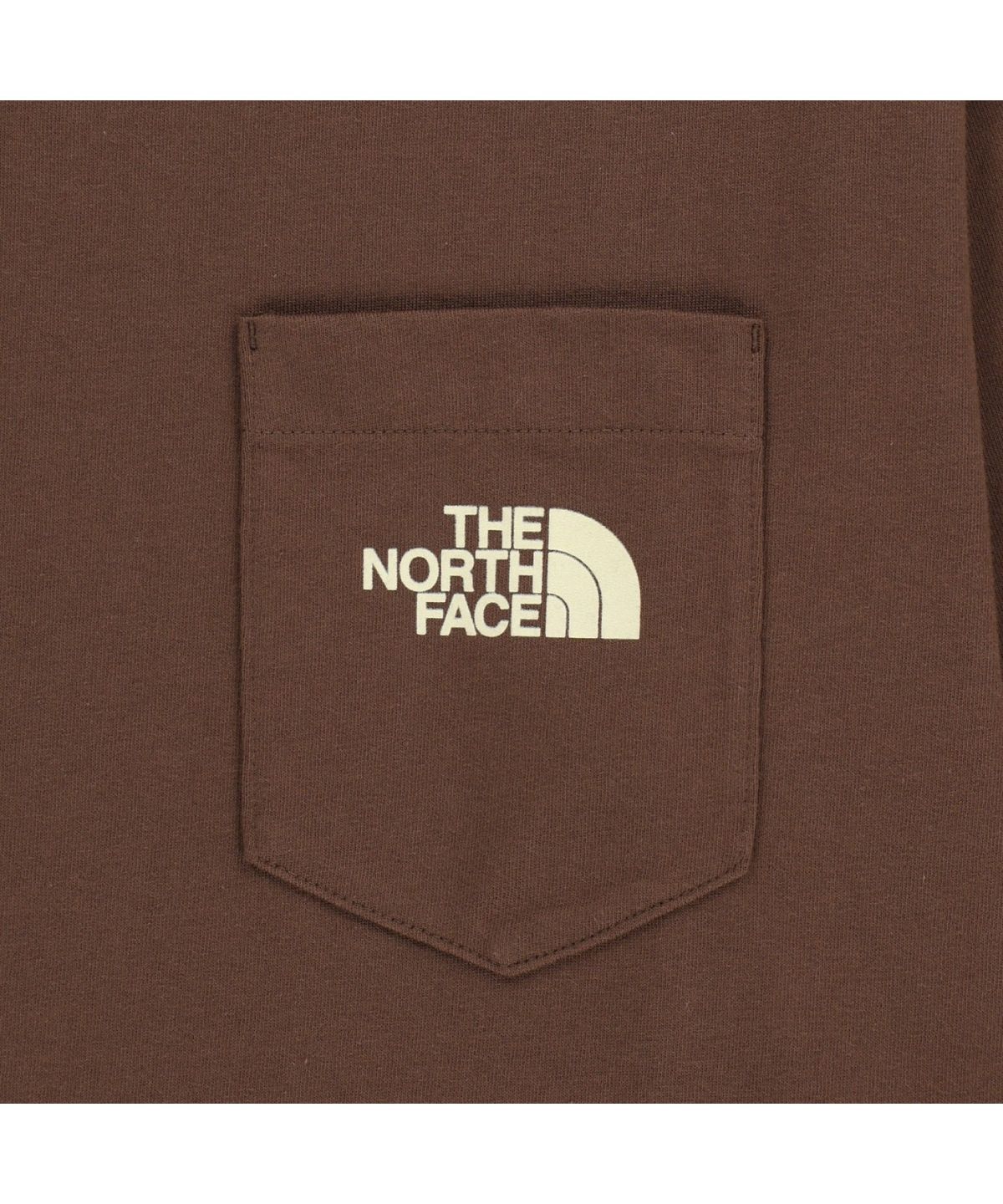 노스페이스(THE NORTH FACE) NT7TR50L 포켓 긴팔 라운드티 LEATHER_BROWN