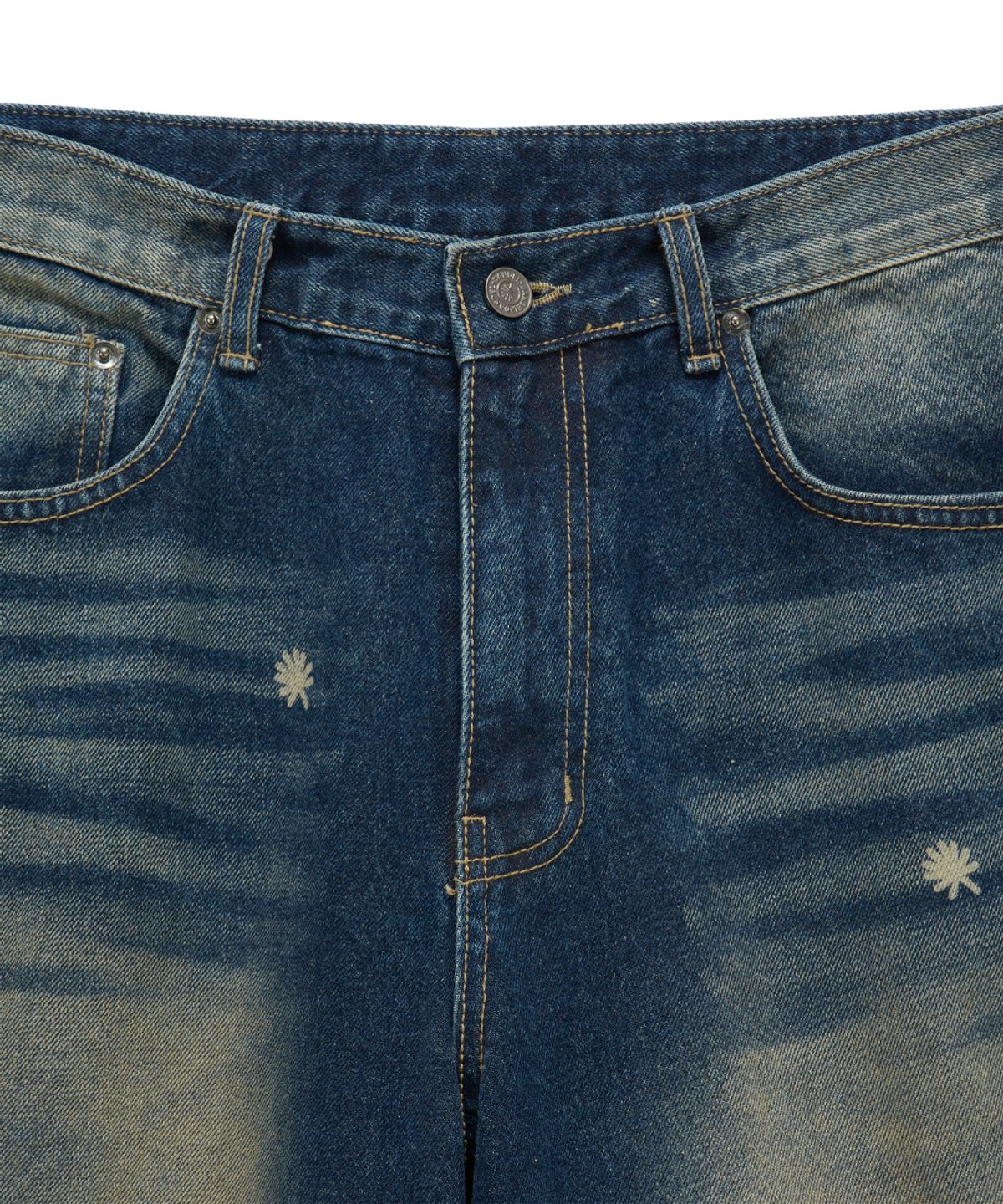 단델(DANDEL) DD dandelion wide denim pants (DEEP INDIGO)