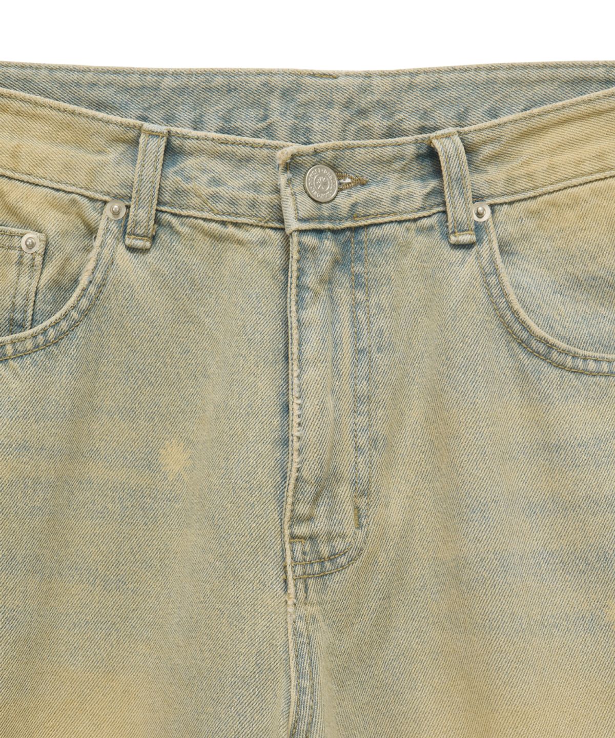 단델(DANDEL) DD dandelion wide denim pants (LIGHT INDIGO)