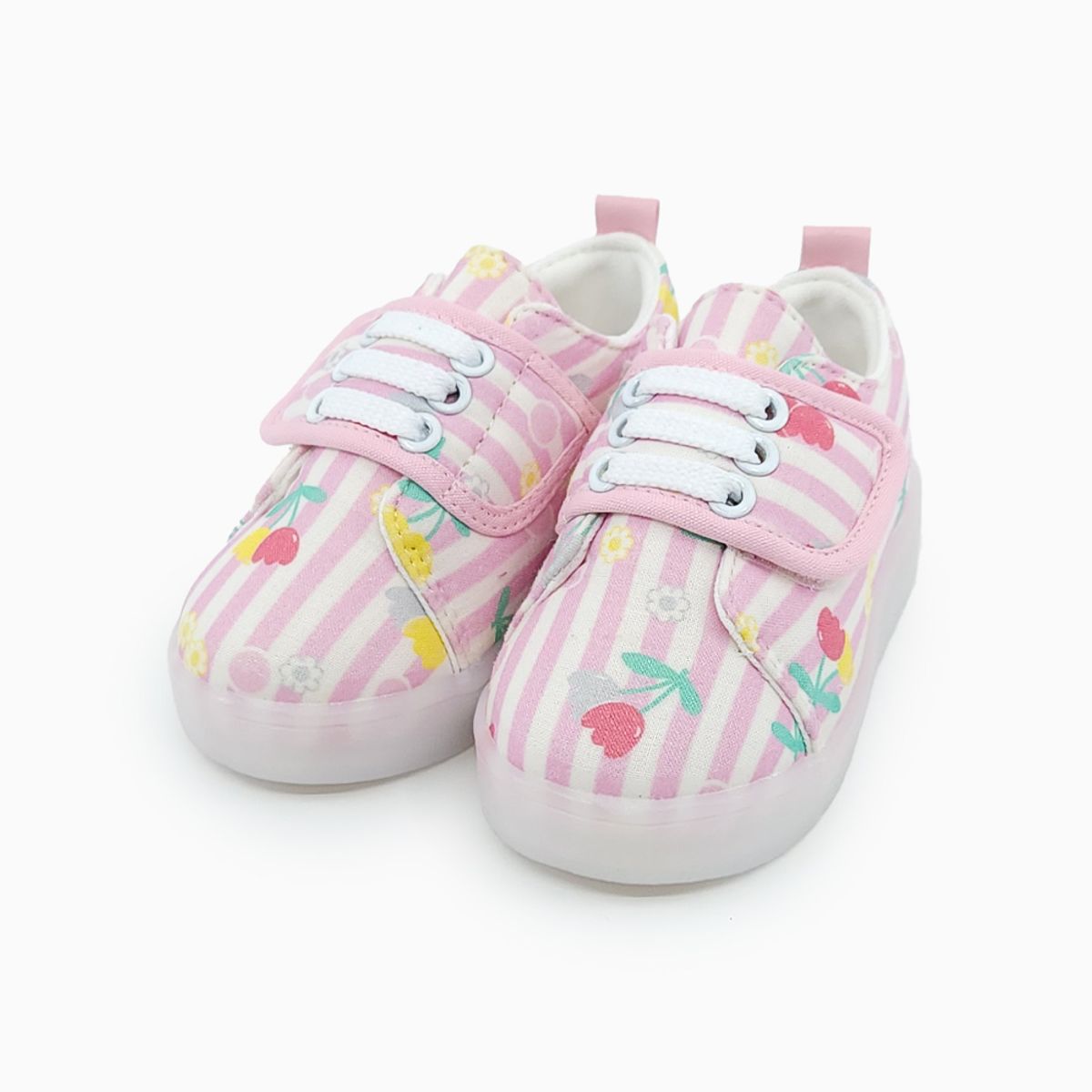 베이비솔(BABYSOLE) 버블튤립 LED 운동화