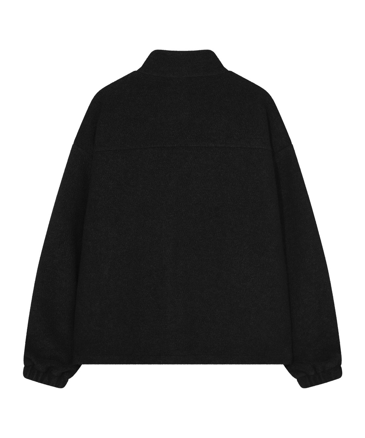커버낫(COVERNAT) 울 집업 자켓 Black