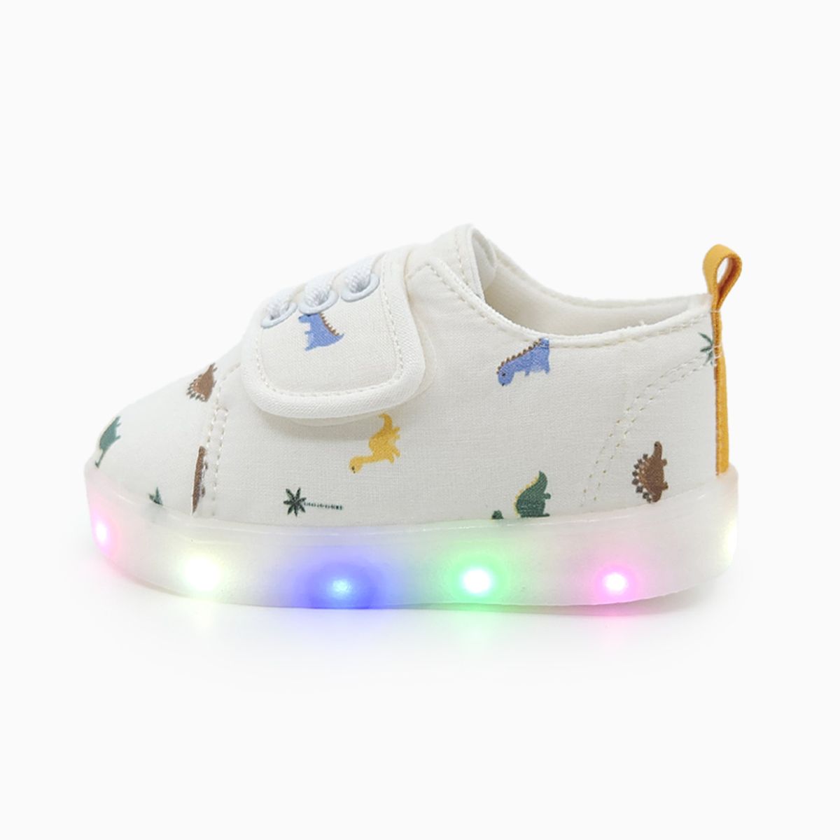 베이비솔(BABYSOLE) 공룡마을 LED 운동화