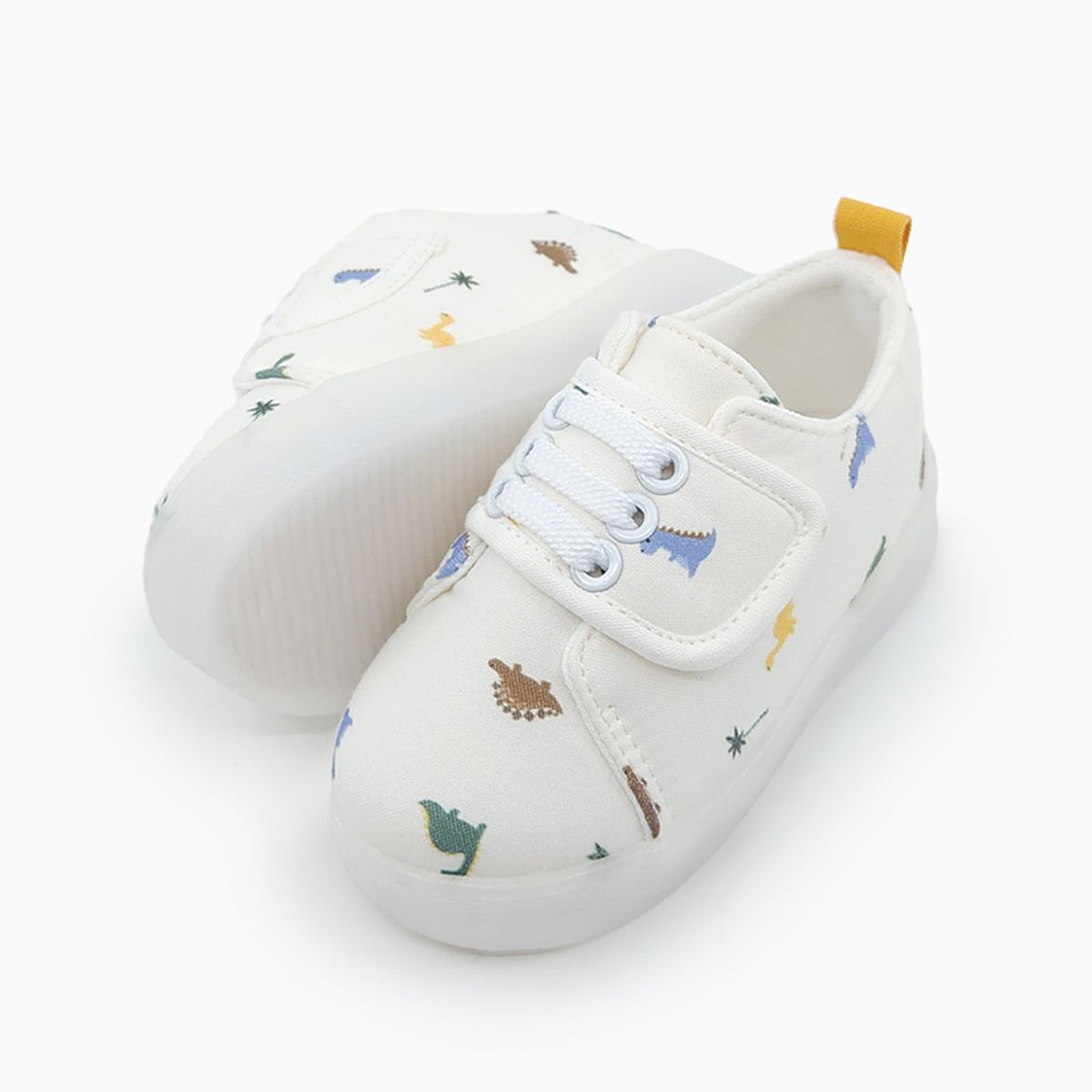 베이비솔(BABYSOLE) 공룡마을 LED 운동화