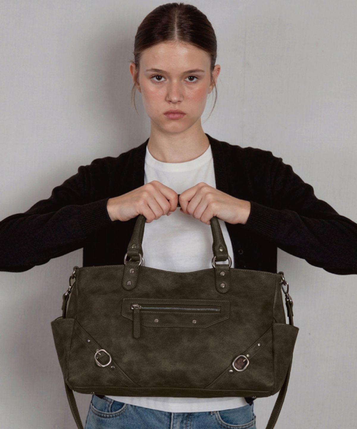 아노에틱(ANOETIC) ANC STUD RING BAG_10COLOR