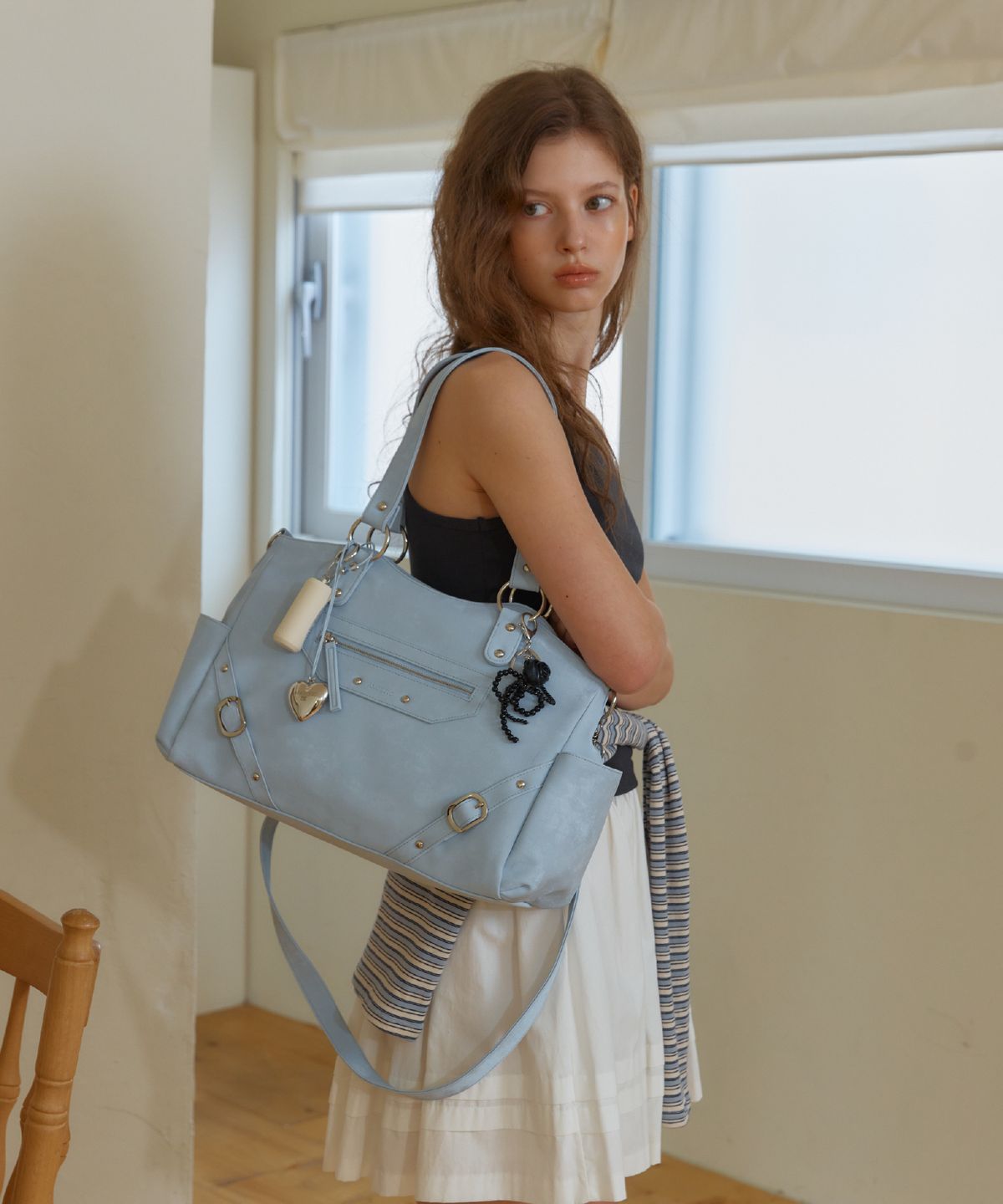 아노에틱(ANOETIC) ANC STUD RING BAG_10COLOR