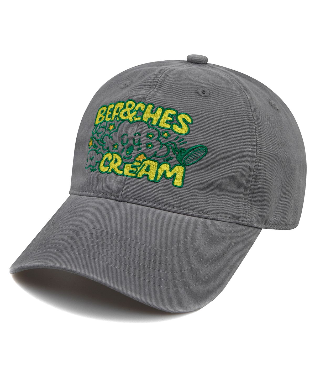 비치스앤크림(BEACHESANDCREAM) Cloud Cation Ball cap-Gray