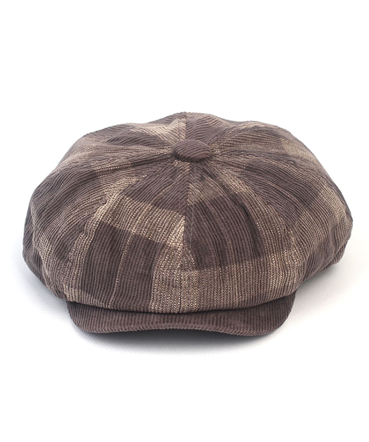 유니버셜 케미스트리(UNIVERSAL CHEMISTRY) Corduroy Tartancheck Gray Banding Huntingcap 헌팅캡