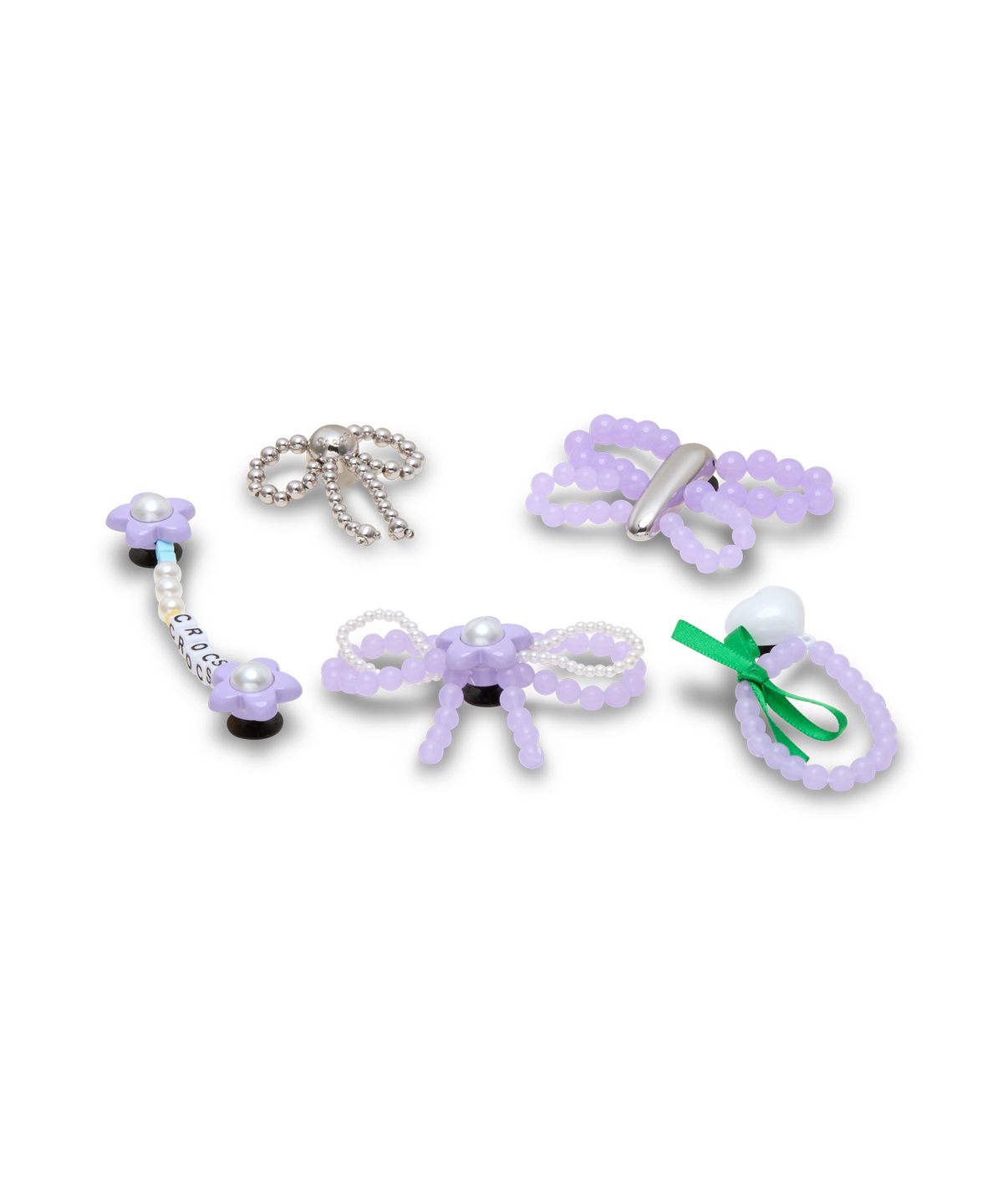 크록스(CROCS) 퍼플 메타 5 팩  / 10016452