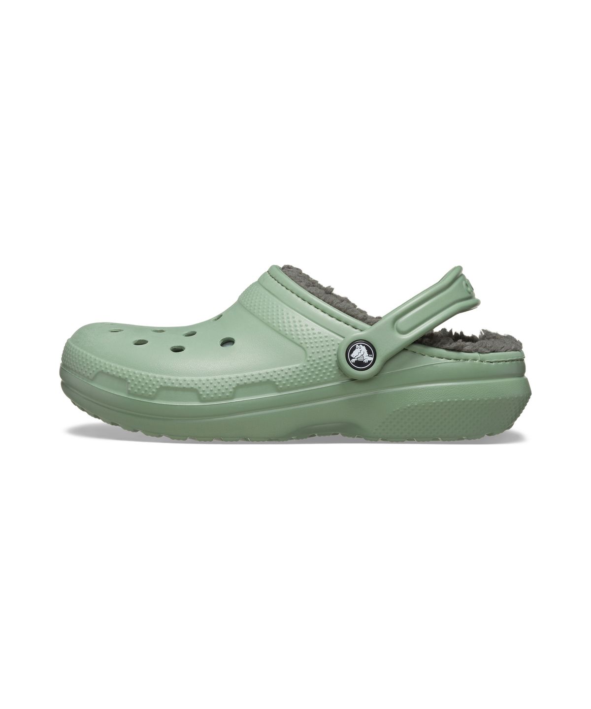 크록스(CROCS) 클래식 라인드 클로그 - 모스/멀티 / 203591-3WP