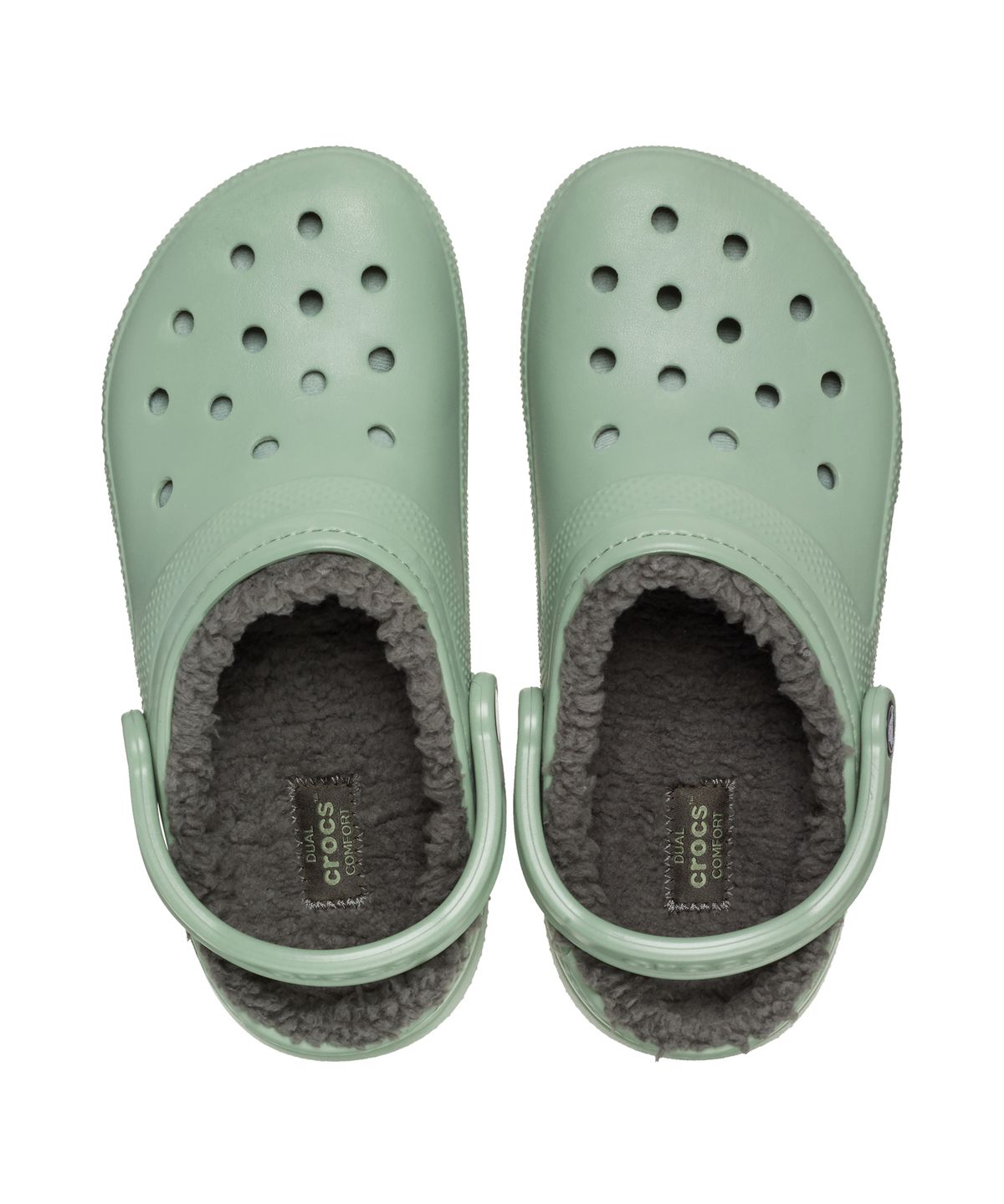 크록스(CROCS) 클래식 라인드 클로그 - 모스/멀티 / 203591-3WP