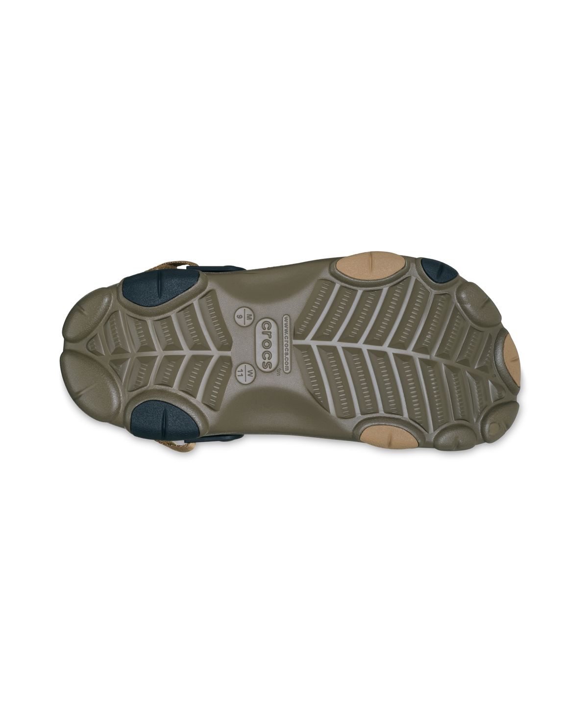 크록스(CROCS) 올터레인 라인드 클로그 - 월넛 / 207936-267