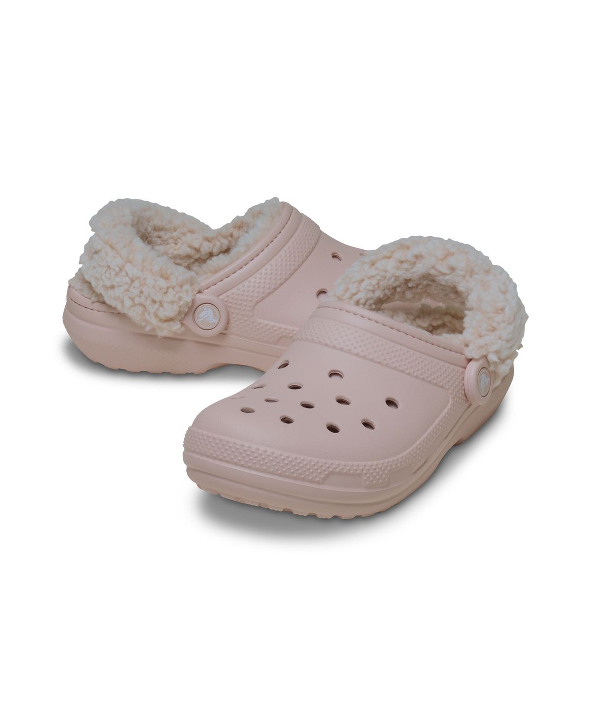 크록스(CROCS) 클래식 플리스 라인드 클로그(플리스 스트랩) - 콰츠 / 211396-6UR