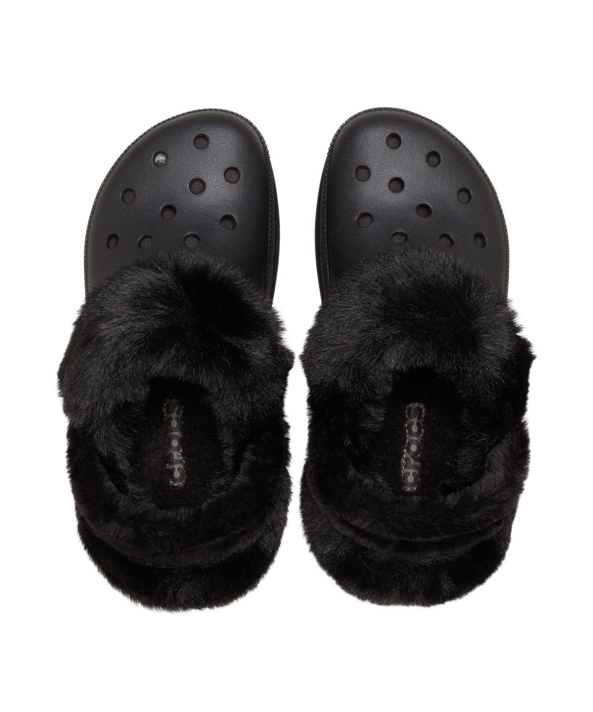크록스(CROCS) 베이 라인드 클로그 - 블랙 / 211753-001