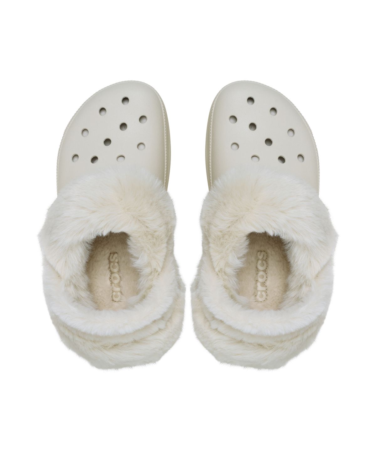 크록스(CROCS) 베이 라인드 클로그 - 스터코 / 211753-160