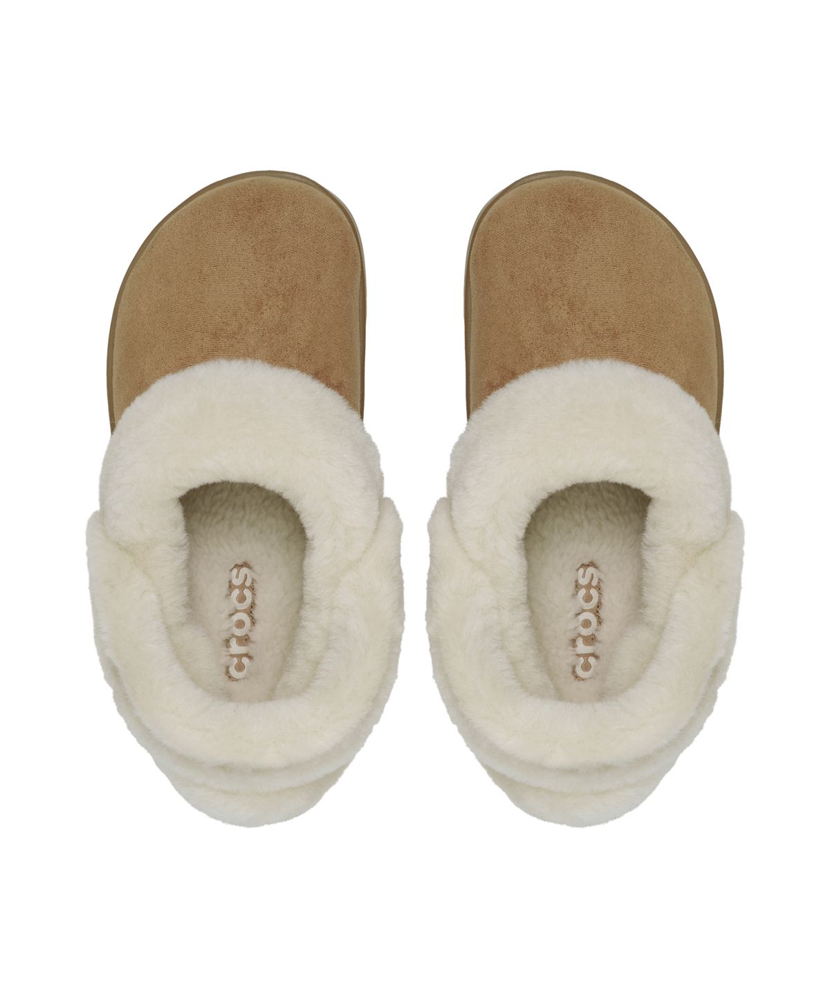 크록스(CROCS) 클래식 언퍼게터블 스웨이드 클로그 - 세피아 / 212106-2EY