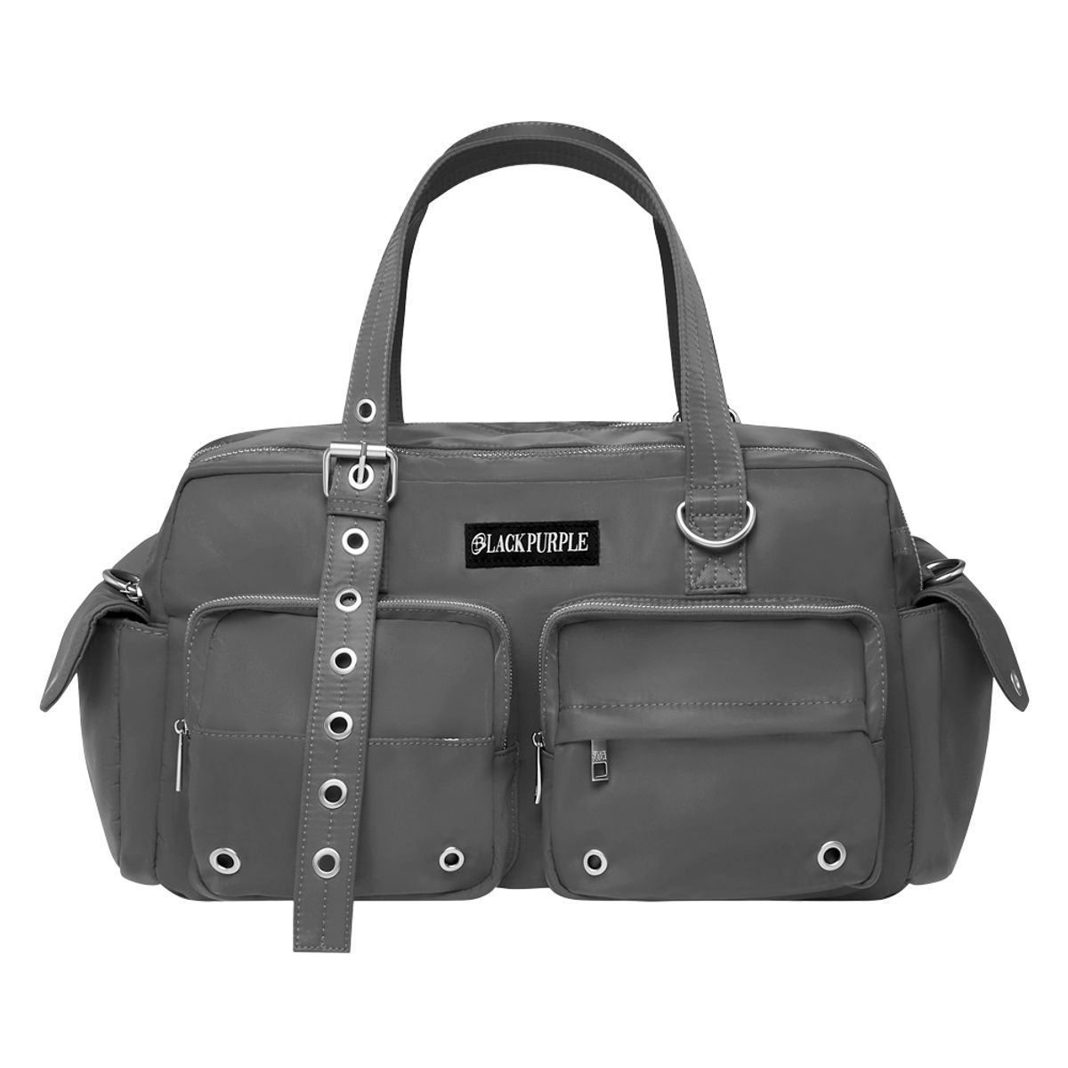 블랙 퍼플(BLACK PURPLE) 오버로드 카고 백    Overload Cargo Bag_Gray