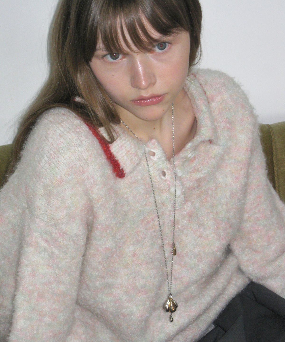 시눈(SINOON) Cloven Garlic Necklace (Silver Gold)
