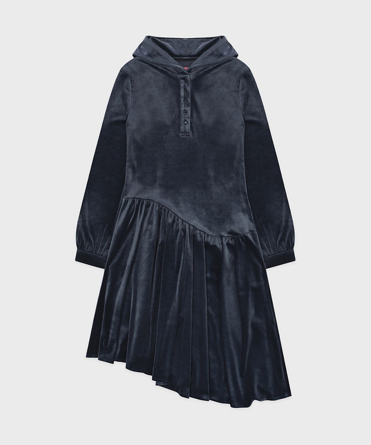 시눈(SINOON) SN Fluid Velvet Dress (Navy)