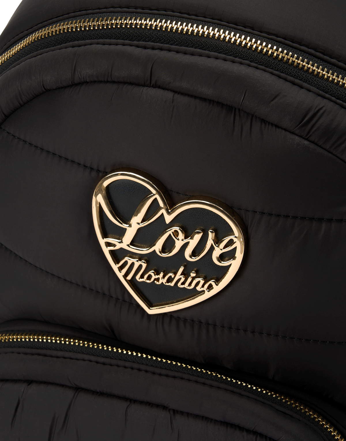 러브 모스키노(LOVE MOSCHINO) 러브 팬던트 패딩 미니백팩