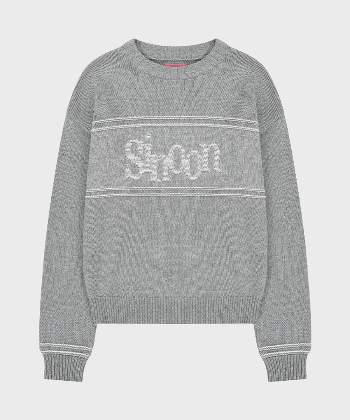 시눈(SINOON) Sinoon Reverse Pullover Knit (Grey)
