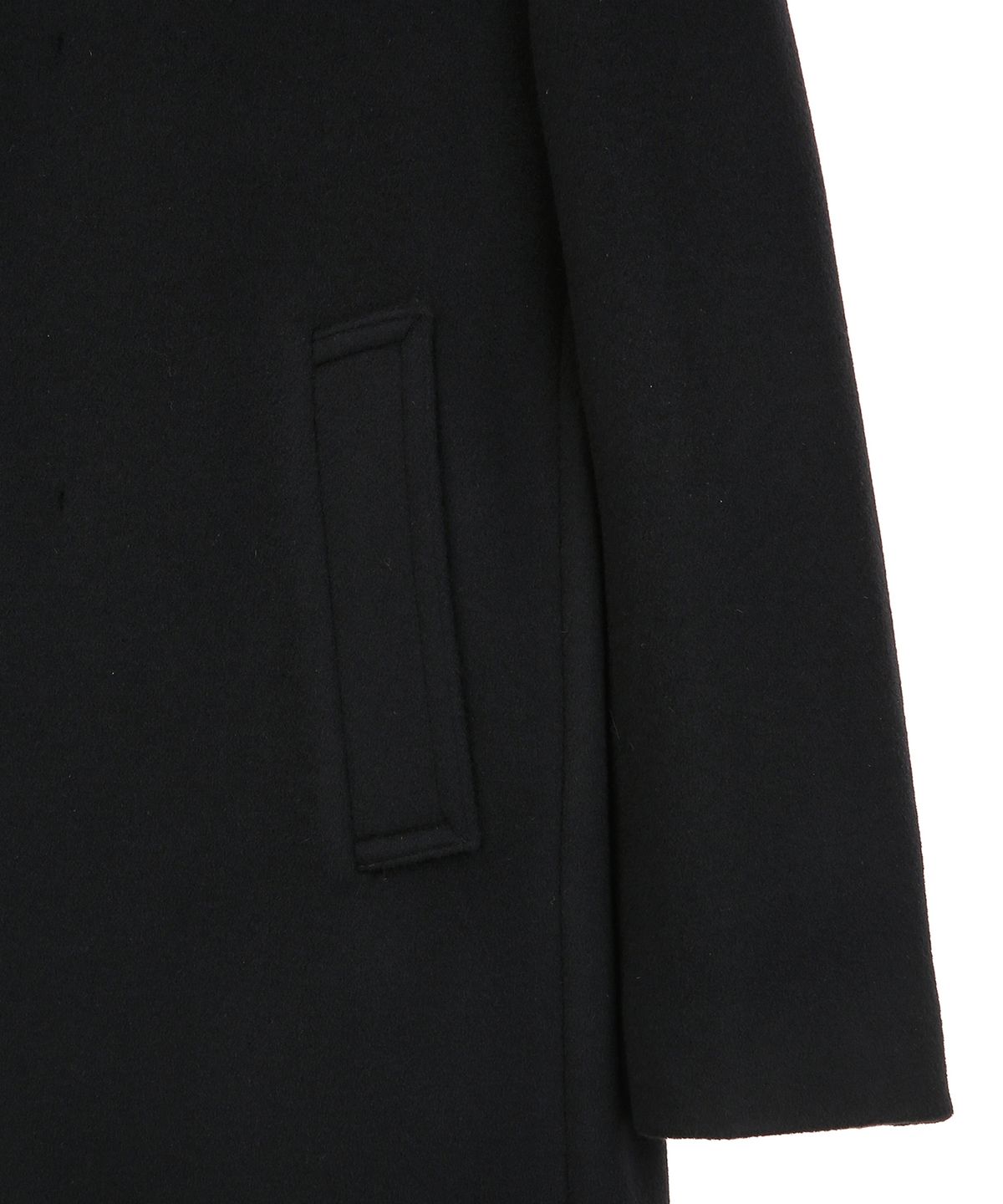 일꼬르소(IL CORSO) 파인 울 스트럭처 맥코트 블랙 IECO5F001BK