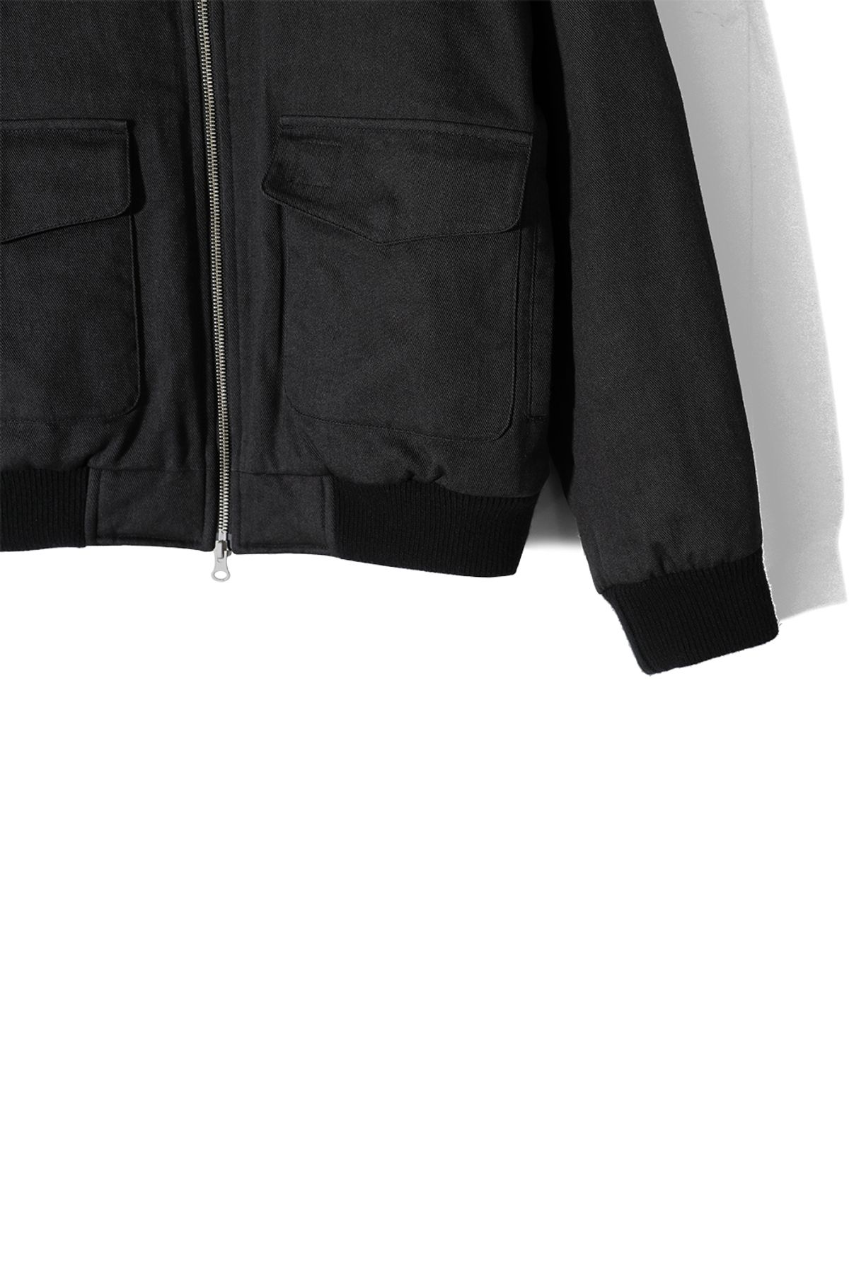 홀리선(HORLISUN) Mendoza Padding Hood Jacket Black