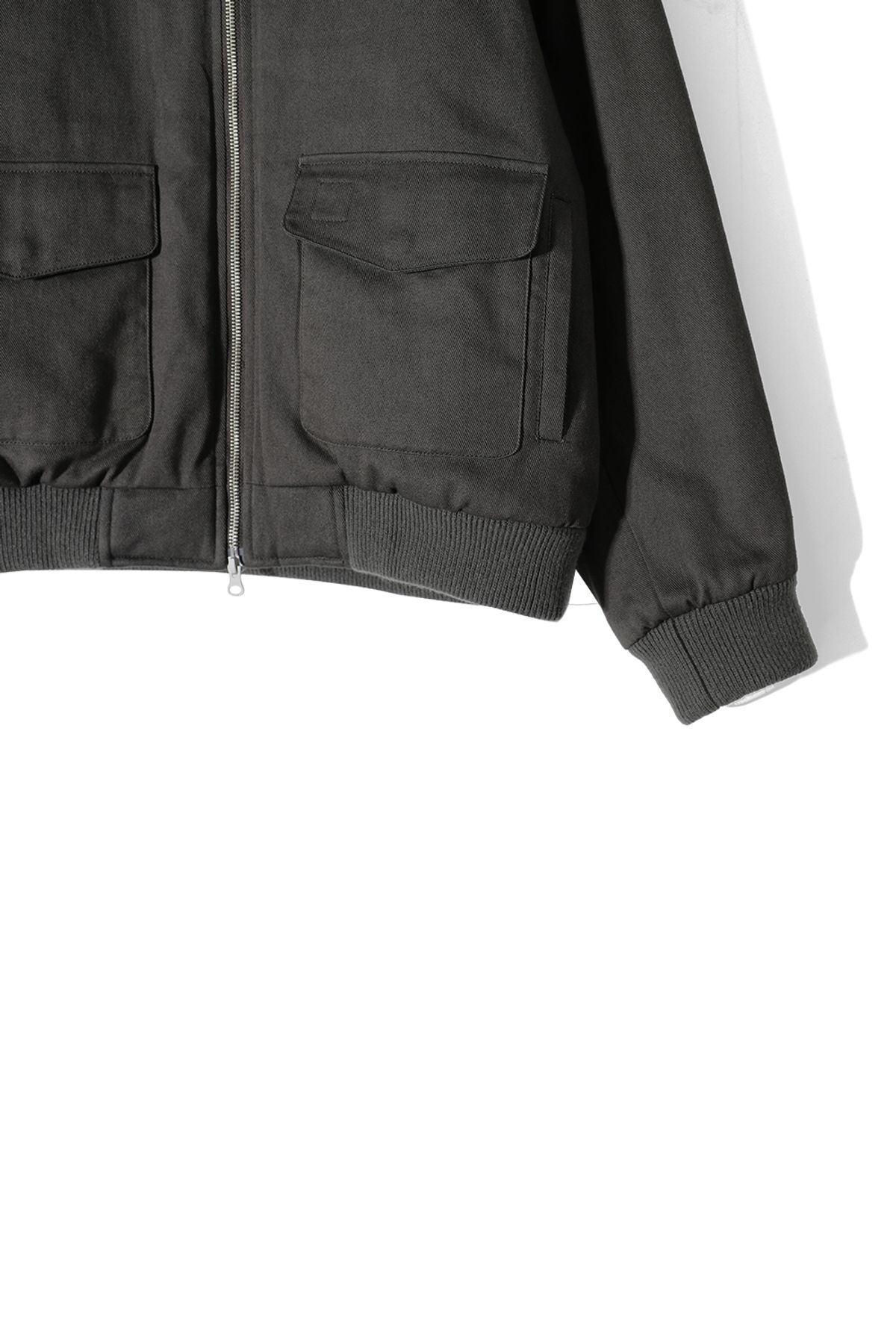 홀리선(HORLISUN) Mendoza Padding Hood Jacket Charcoal