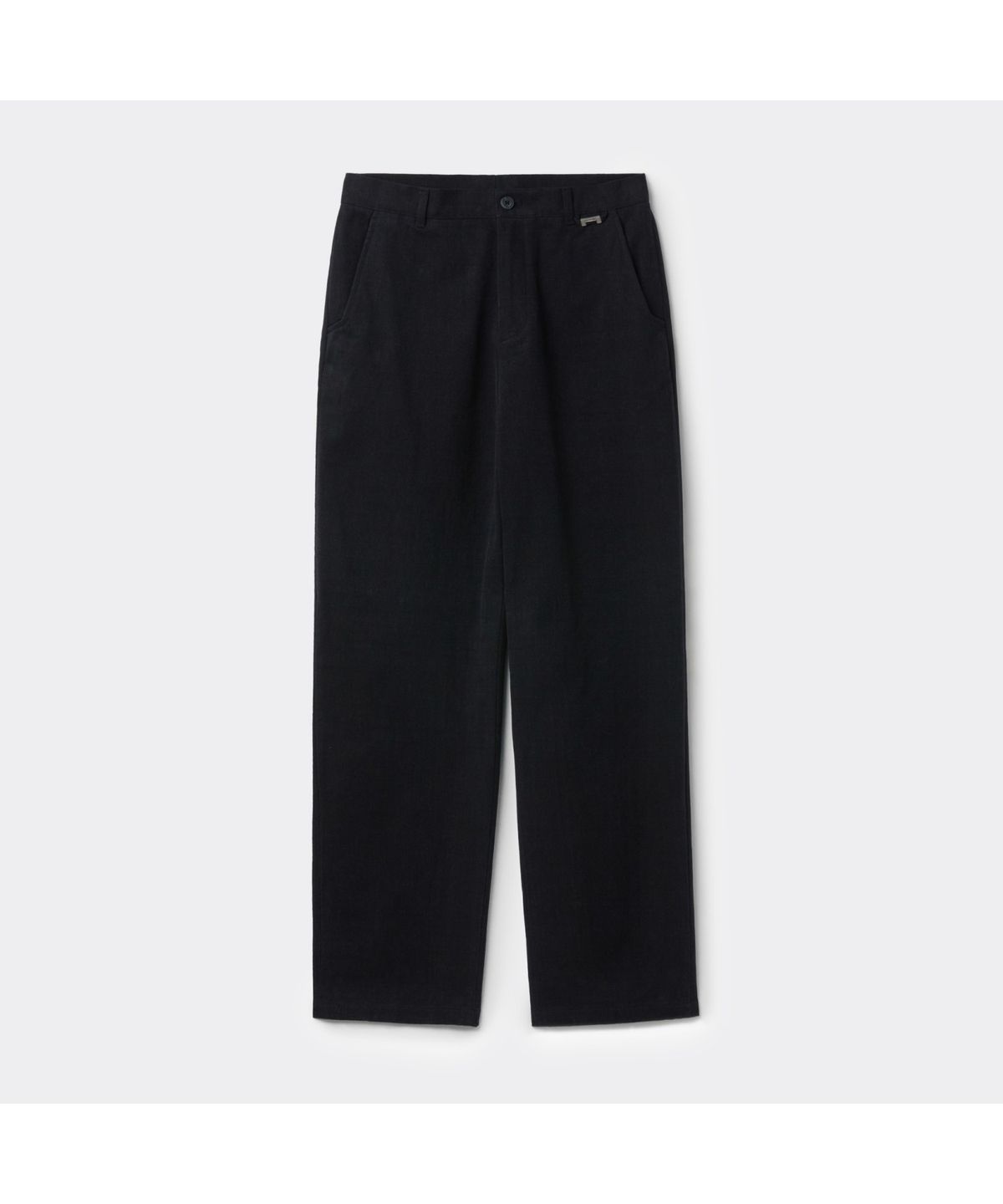 커스텀멜로우(CUSTOMELLOW) Black Dyed Cotton Pants CWPAA25523BKX