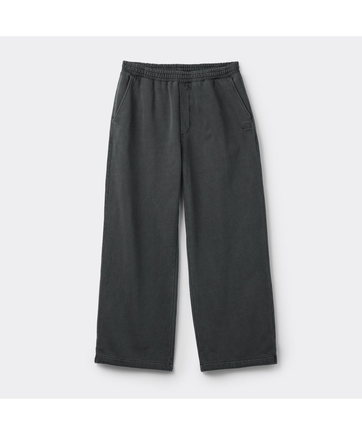 커스텀멜로우(CUSTOMELLOW) Grey Dyed Sweat Pants CQPAW25511GYX