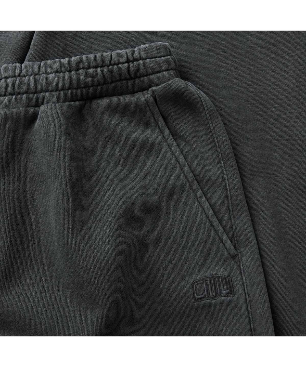 커스텀멜로우(CUSTOMELLOW) Grey Dyed Sweat Pants CQPAW25511GYX